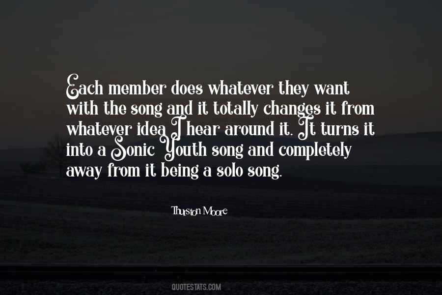 Solo Song Quotes #895605