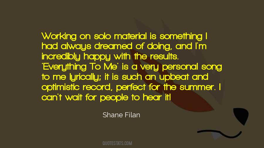 Solo Song Quotes #962674