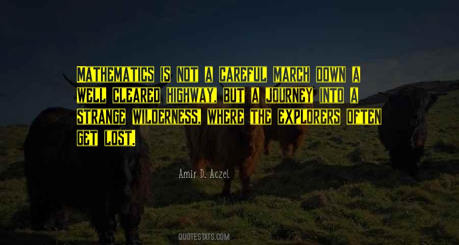 Get Lost In The Wilderness Quotes #441699
