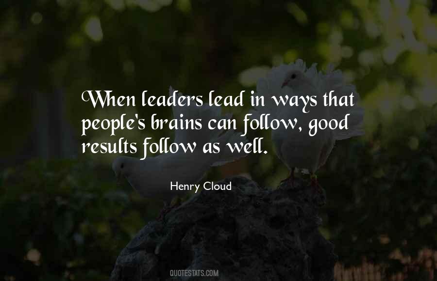 Good Leadership Quotes #175854