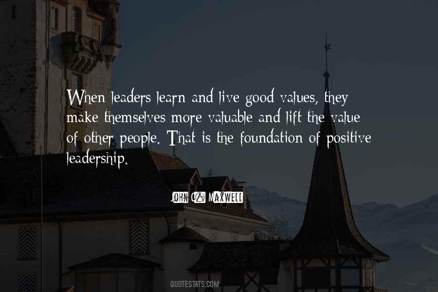 Good Leadership Quotes #504536
