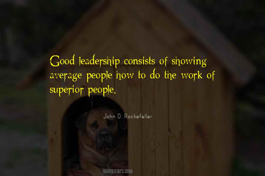 Good Leadership Quotes #632489