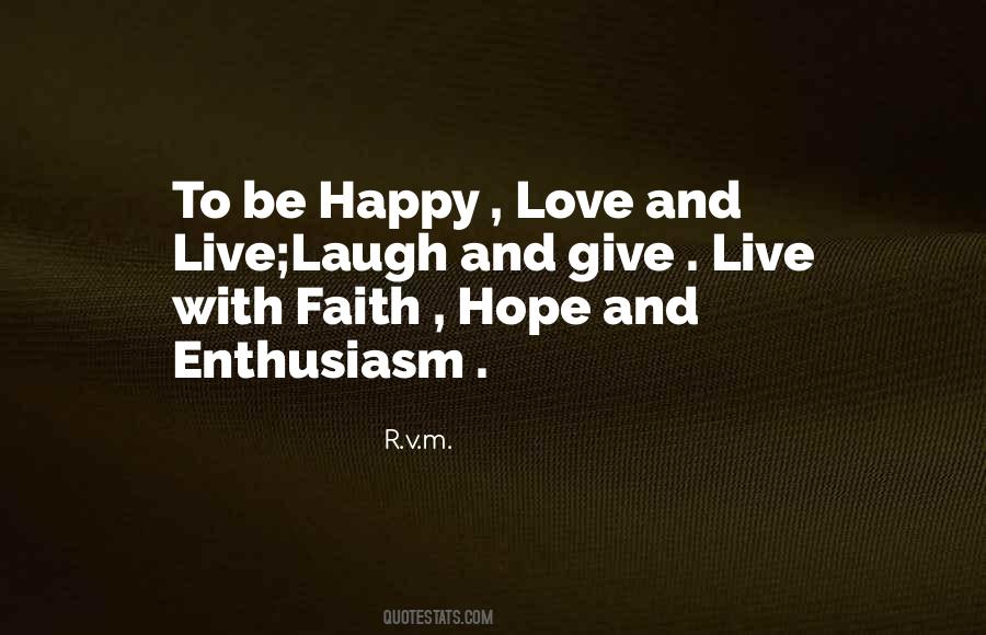 Be Happy Love Quotes #638585