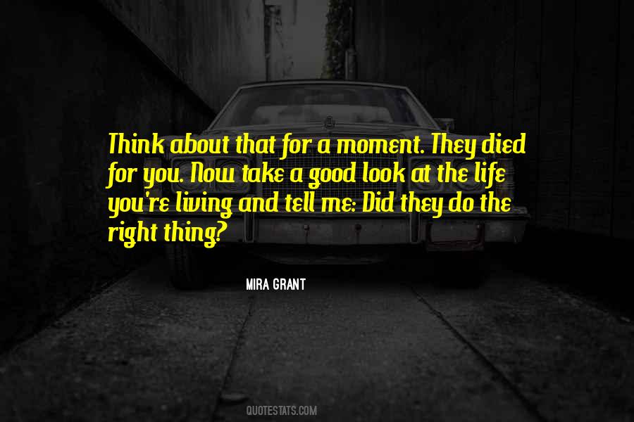 Good Life Death Quotes #342265