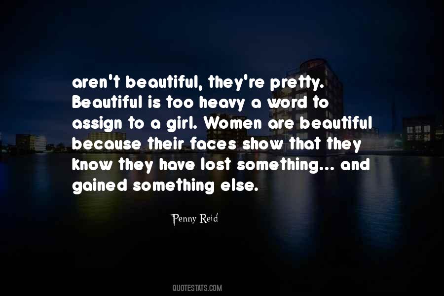 A Girl Is Beautiful Quotes #1539086