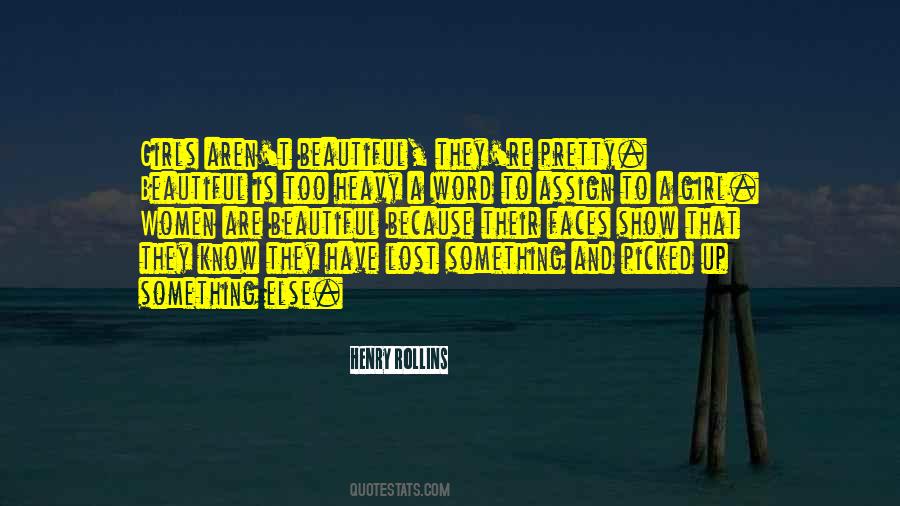 A Girl Is Beautiful Quotes #1793675
