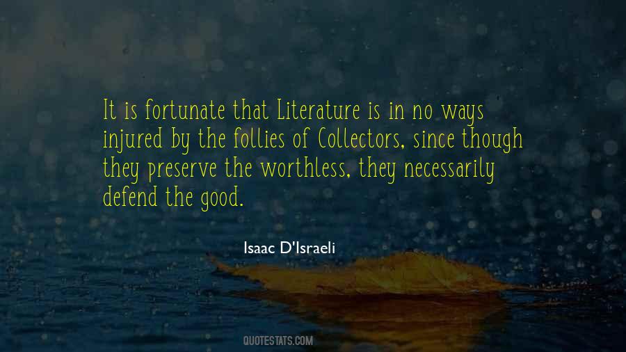 Good Literature Quotes #306395
