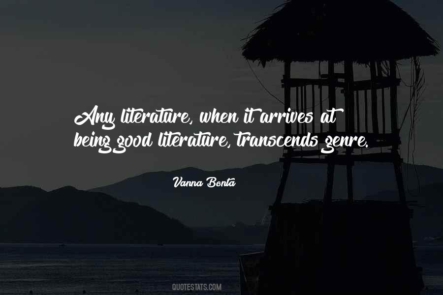 Good Literature Quotes #891044