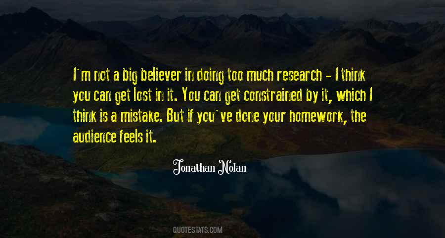 You Doing Too Much Quotes #1430956