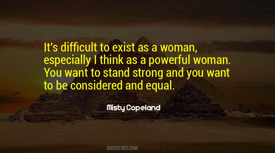 To Be A Strong Woman Quotes #100369