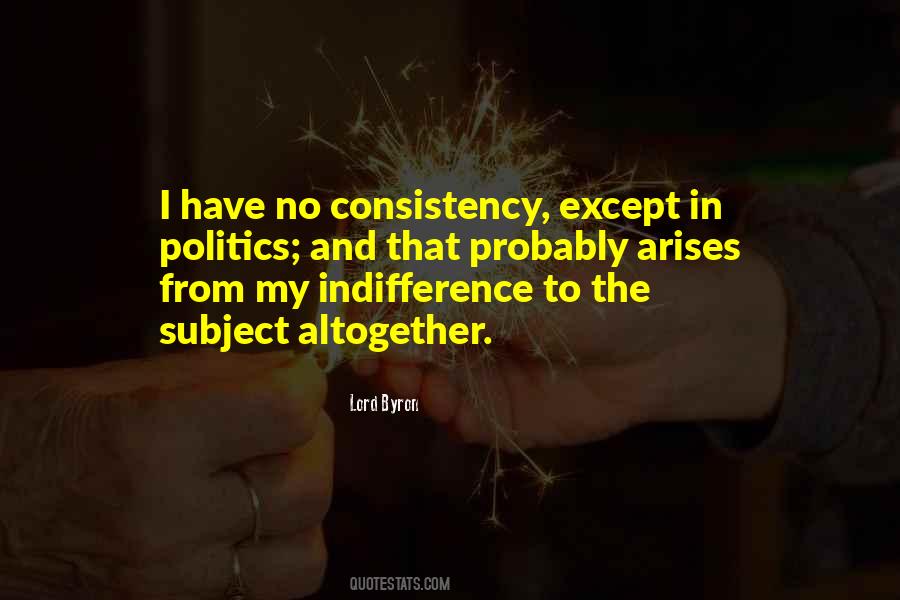 No Consistency Quotes #1786148