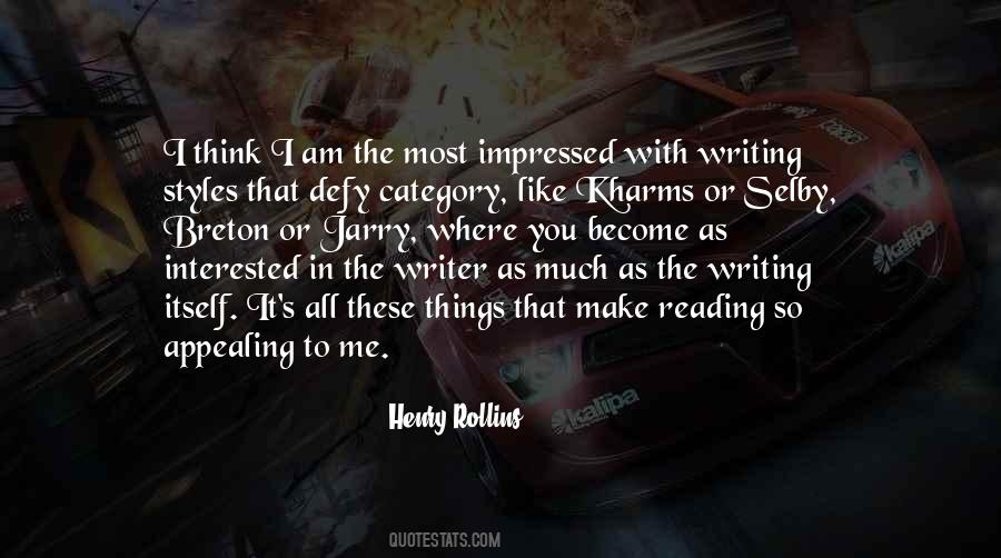 Quotes About Writing Styles #823055
