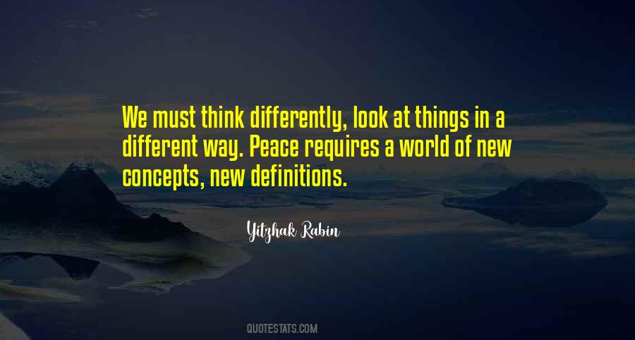 Look At The World In A Different Way Quotes #265000