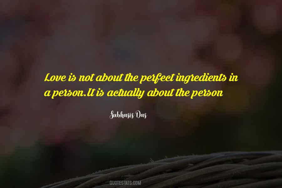 Love Ingredients Quotes #1294532