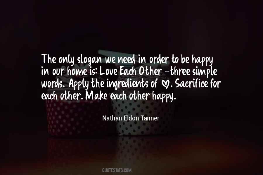 Love Ingredients Quotes #1513829