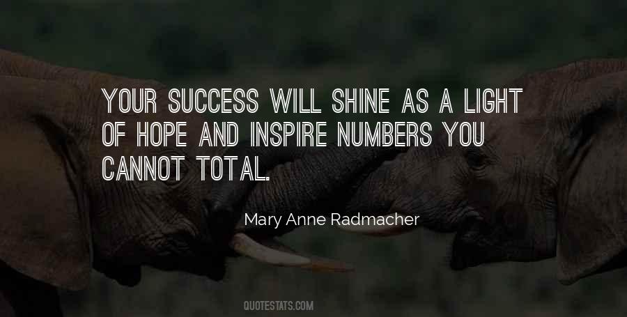 Success In Numbers Quotes #761839