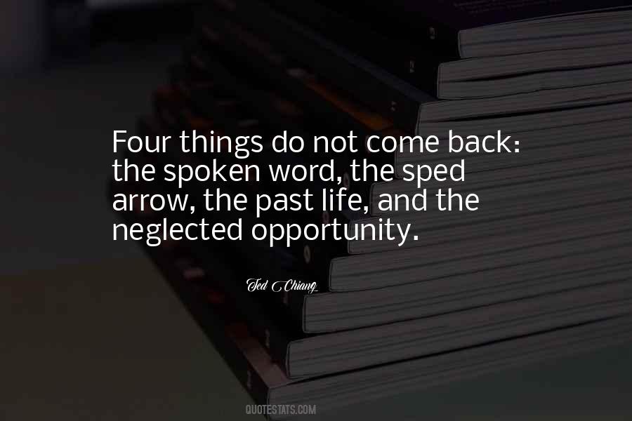 Regret Opportunity Quotes #297665