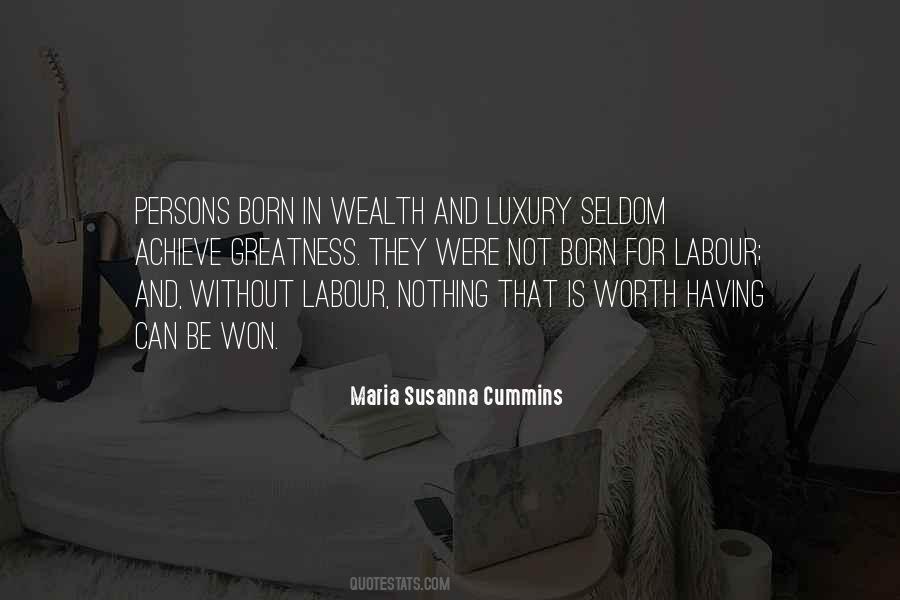 Not Having Wealth Quotes #1555755