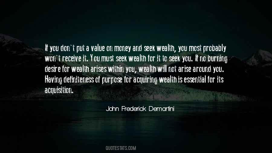 Not Having Wealth Quotes #373729