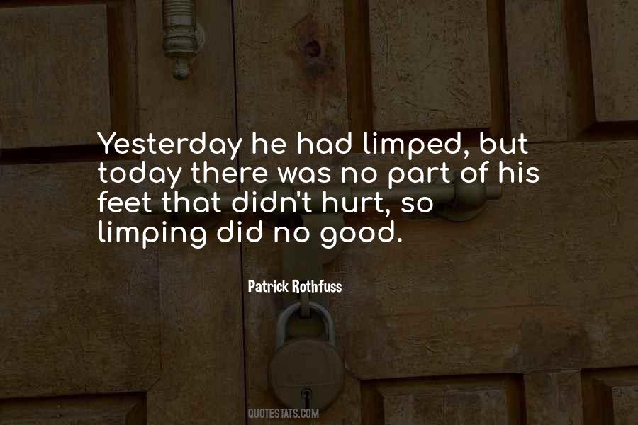 Good Feet Quotes #124435