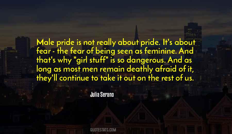 Being Pride Quotes #131431
