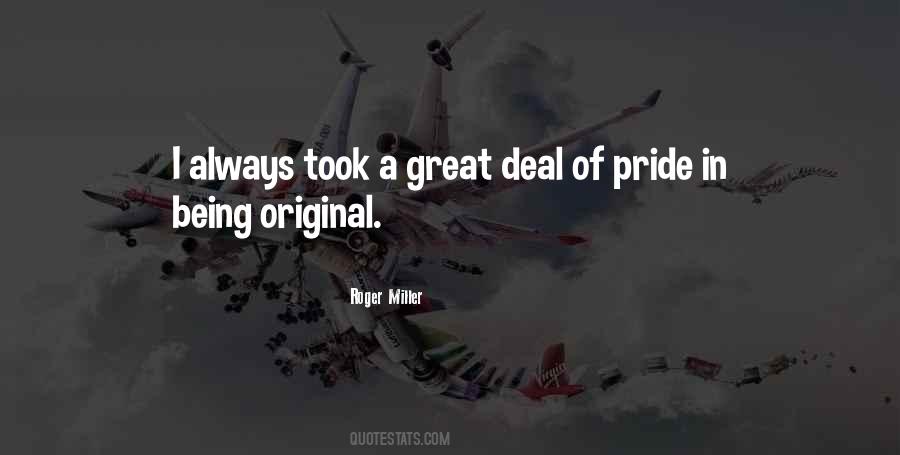 Being Pride Quotes #161306