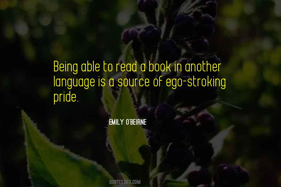 Being Pride Quotes #577181