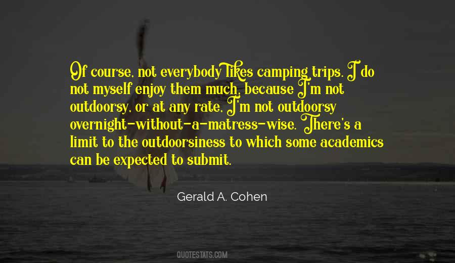Enjoy Camping Quotes #83138