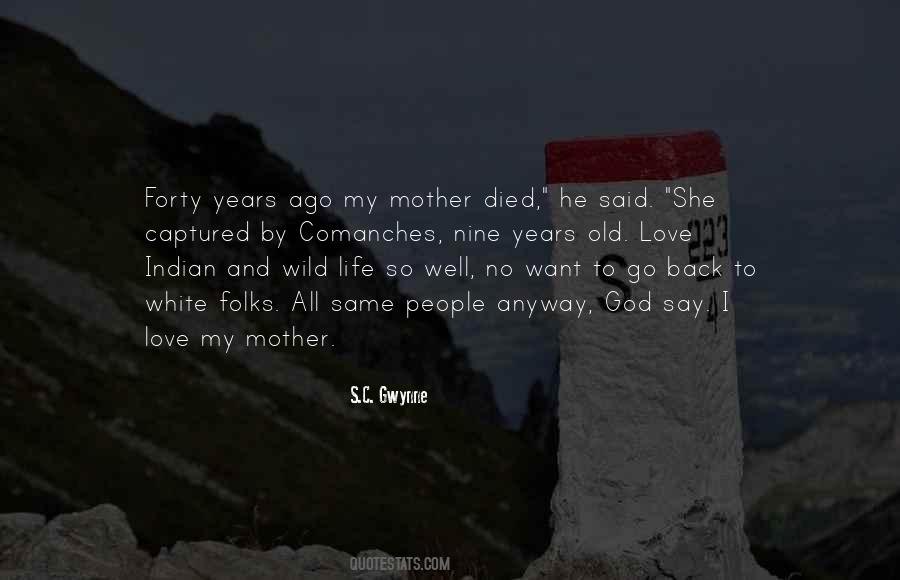 Back To My Old Life Quotes #318231