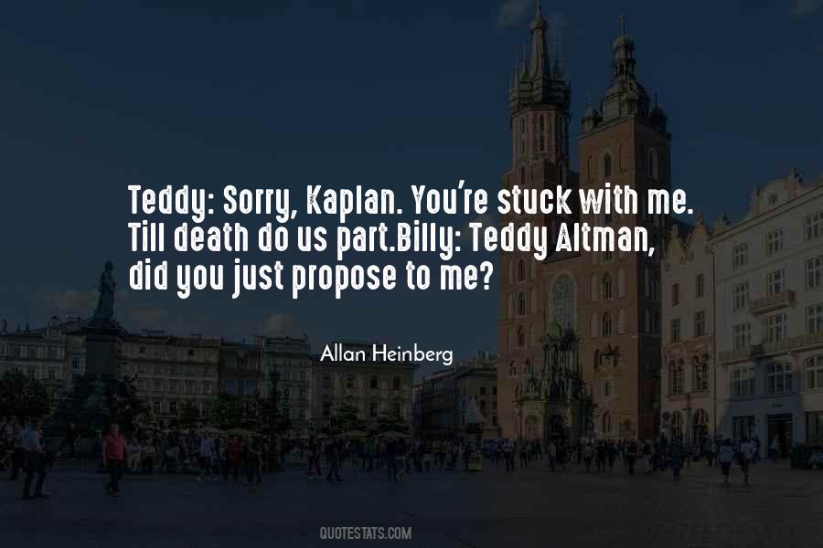 Just Propose Quotes #1758598