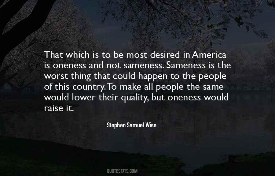 Not To Be Desired Quotes #638972