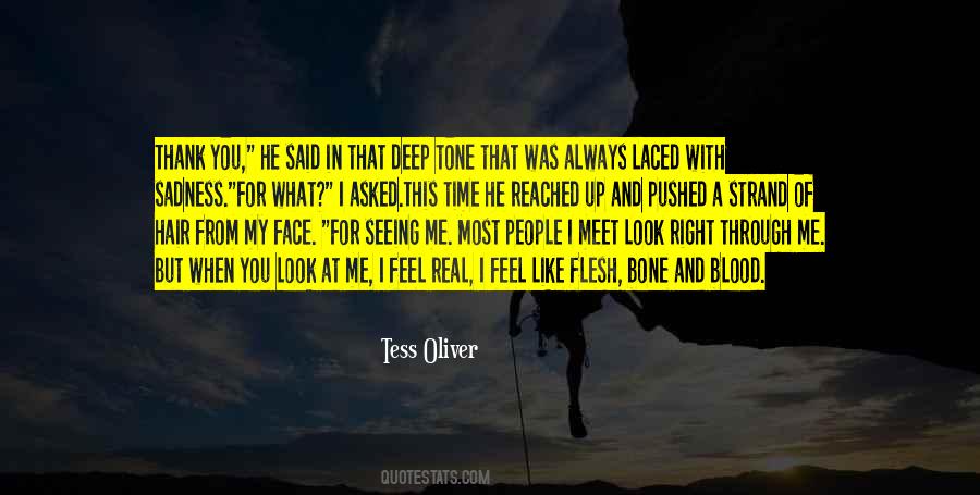 Through Sadness Quotes #1022934