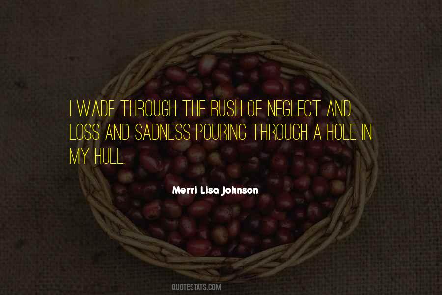 Through Sadness Quotes #1242972