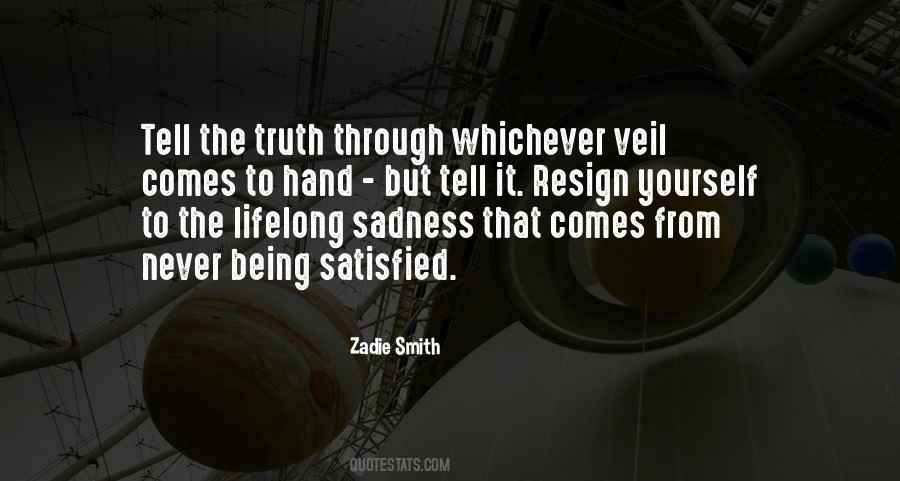 Through Sadness Quotes #1303197