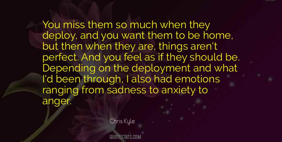 Through Sadness Quotes #1365212