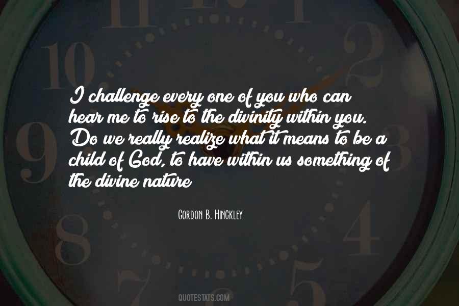 Nature Within Us Quotes #1051400