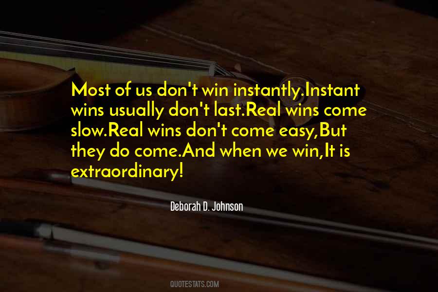 Easy Win Quotes #832997
