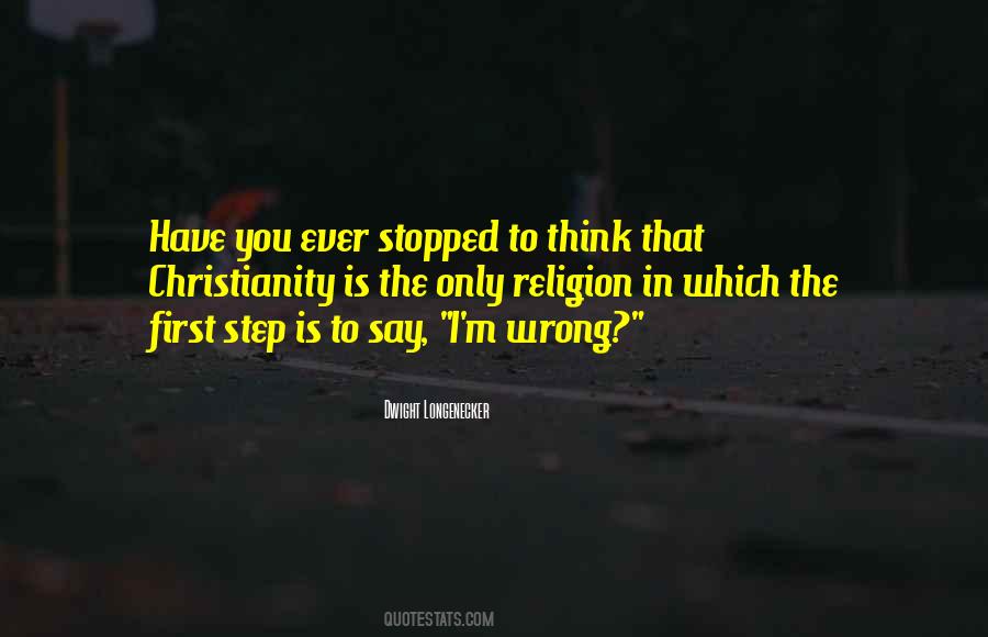 Wrong Step Quotes #1806911