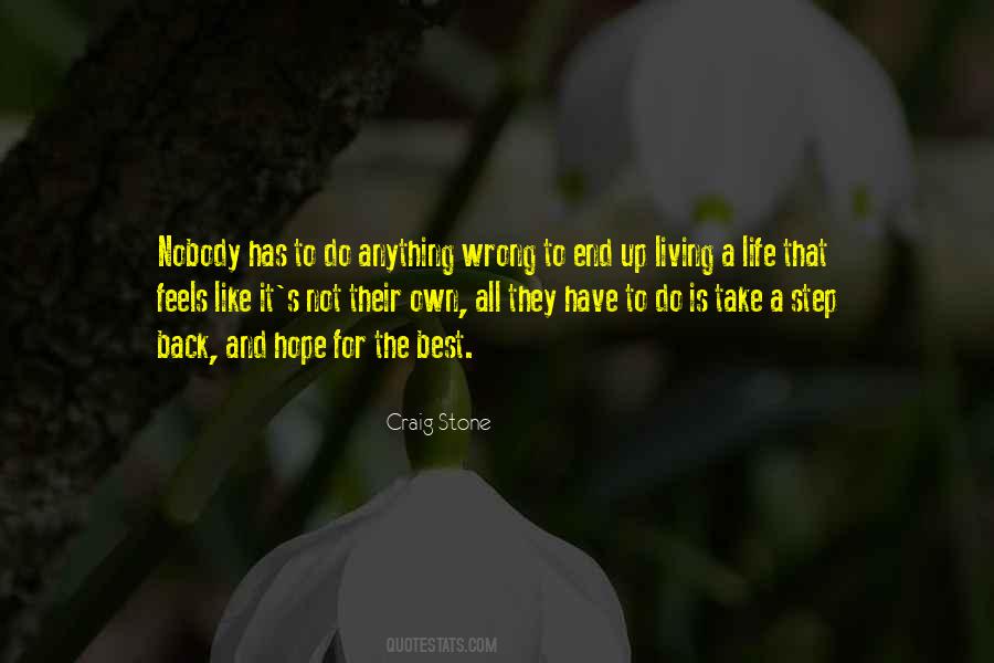 Wrong Step Quotes #561699