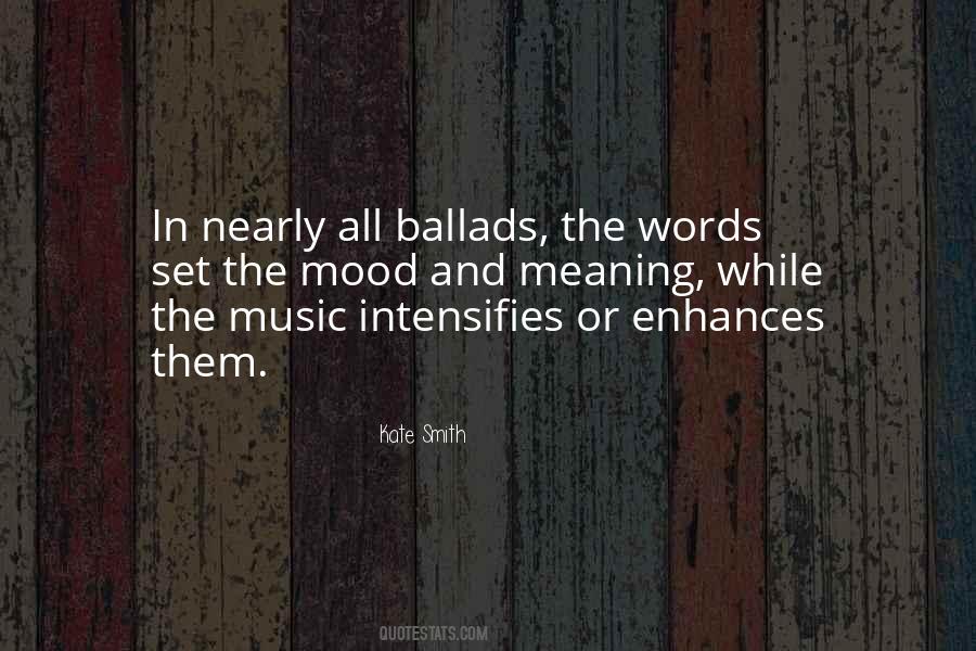 Set The Mood Quotes #102497
