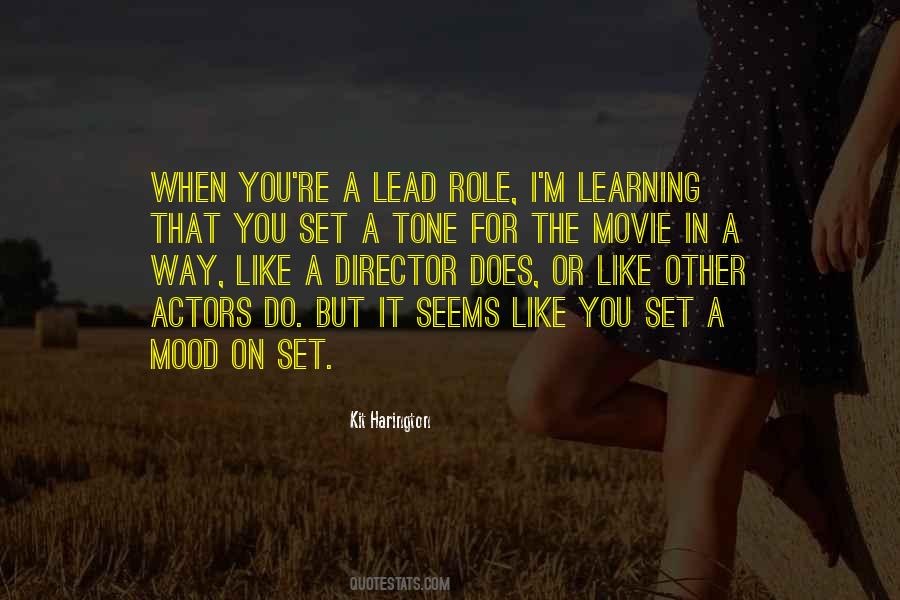 Set The Mood Quotes #799740