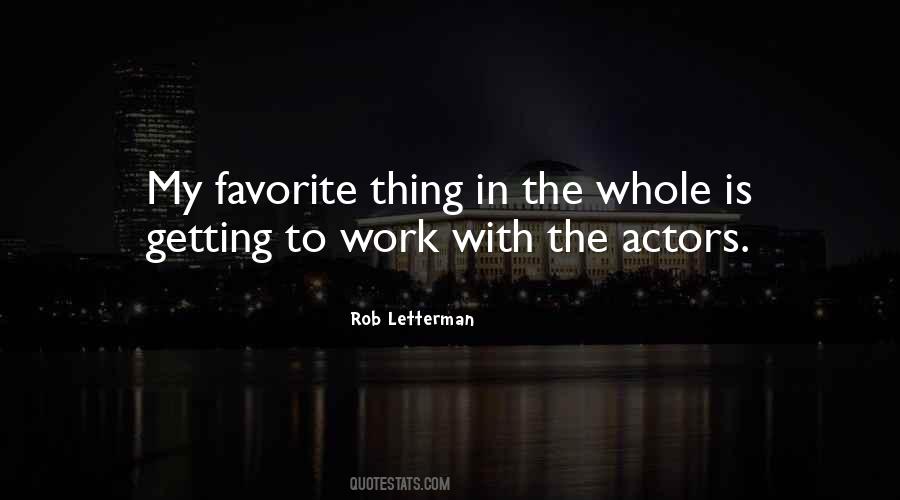 Favorite Work Quotes #356020
