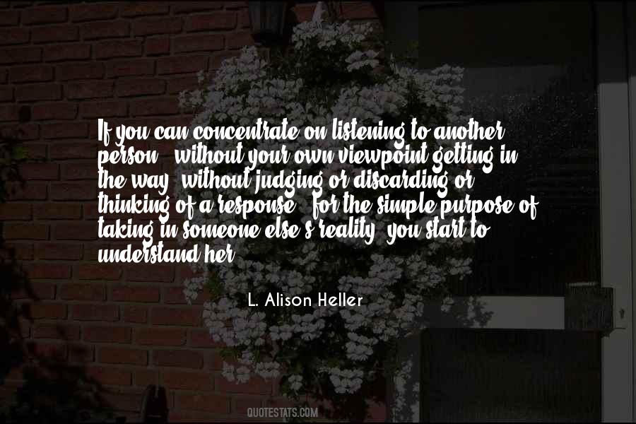 Understand Your Purpose Quotes #854494