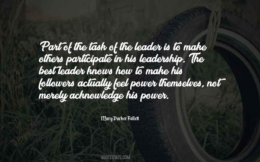 Leadership Best Quotes #1816369