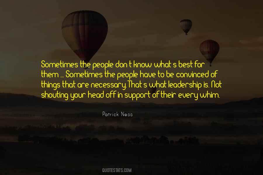 Leadership Best Quotes #287002