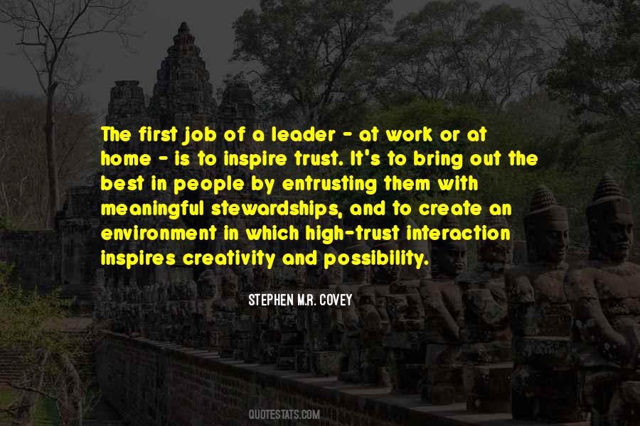 Leadership Best Quotes #605406