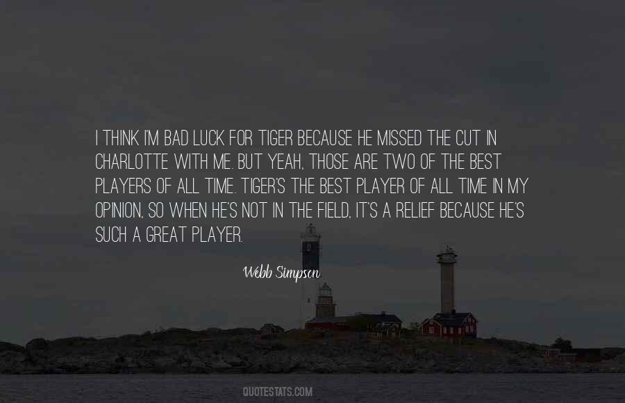 Great Player Quotes #156340