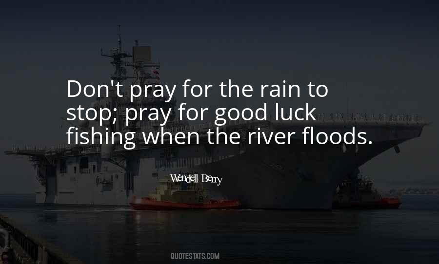 Good Luck Rain Quotes #231388
