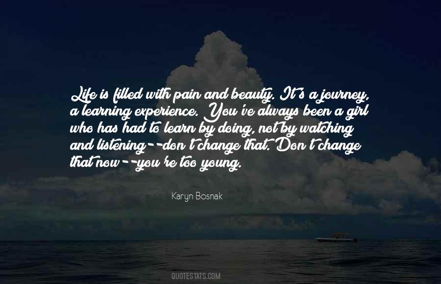 Change Journey Quotes #1020361
