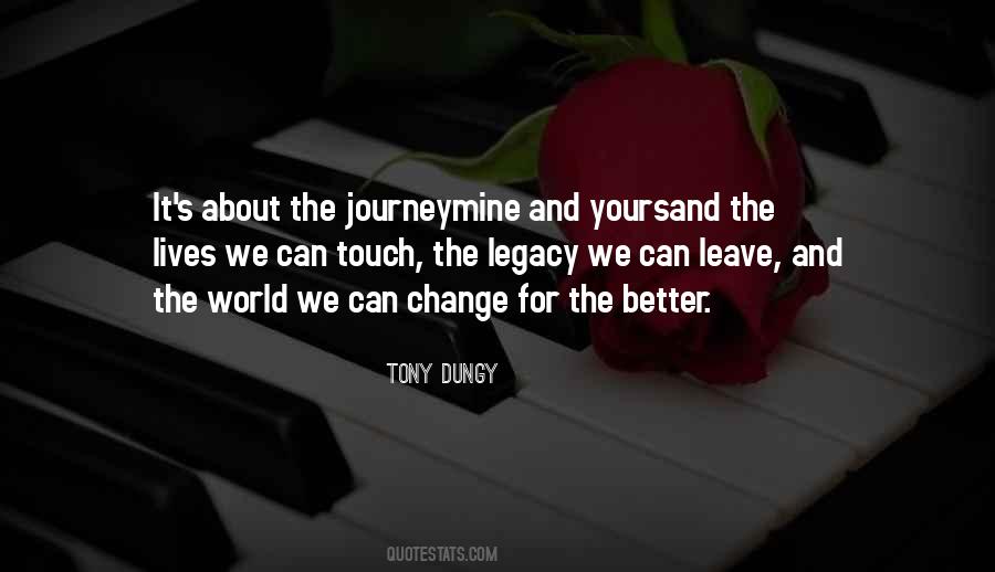 Change Journey Quotes #1299155